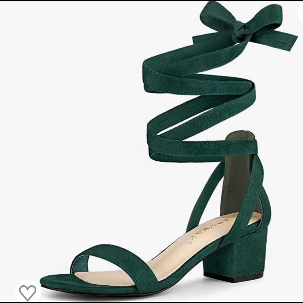 Forest green wrap heals